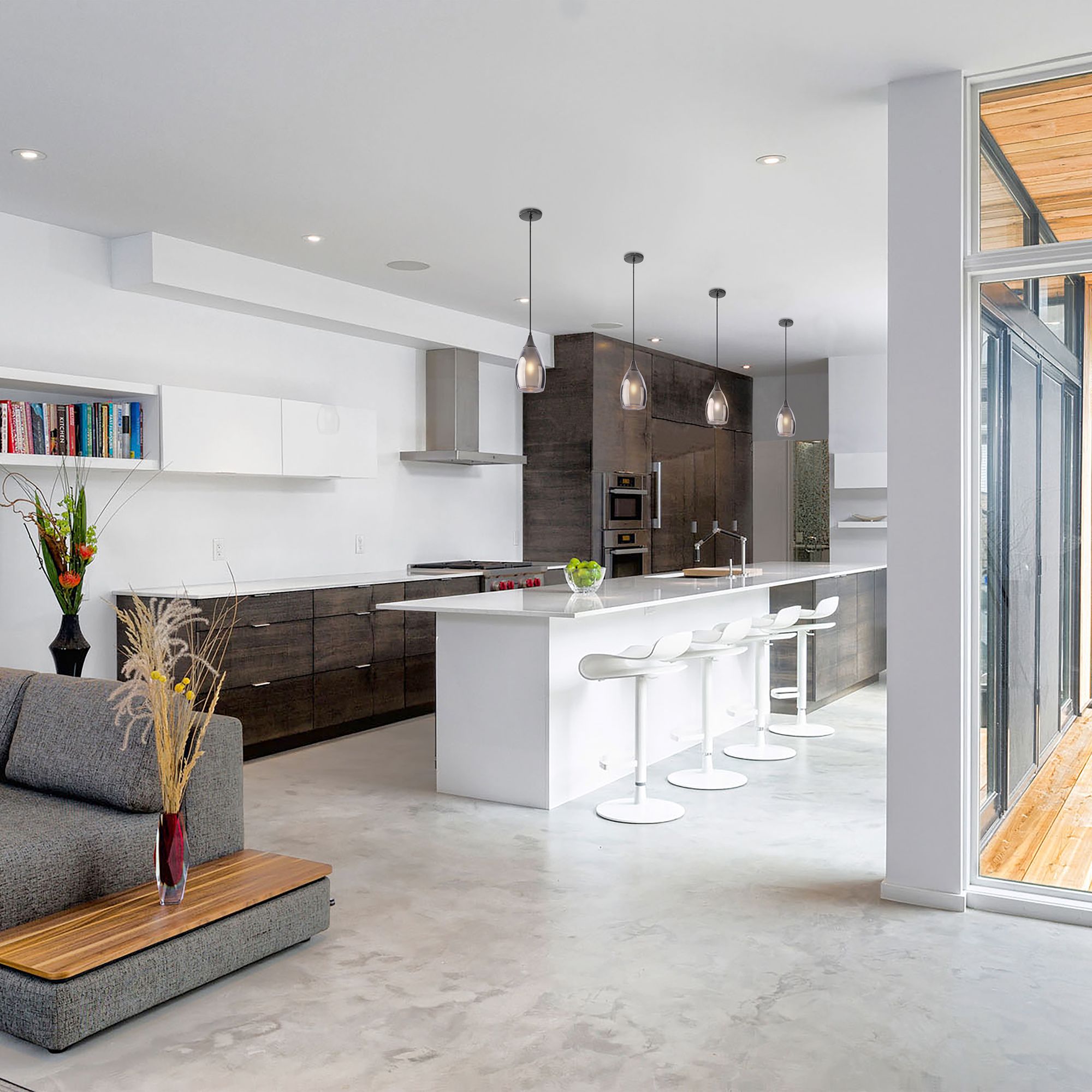 Люстра Eurosvet 50085/1 черный жемчуг