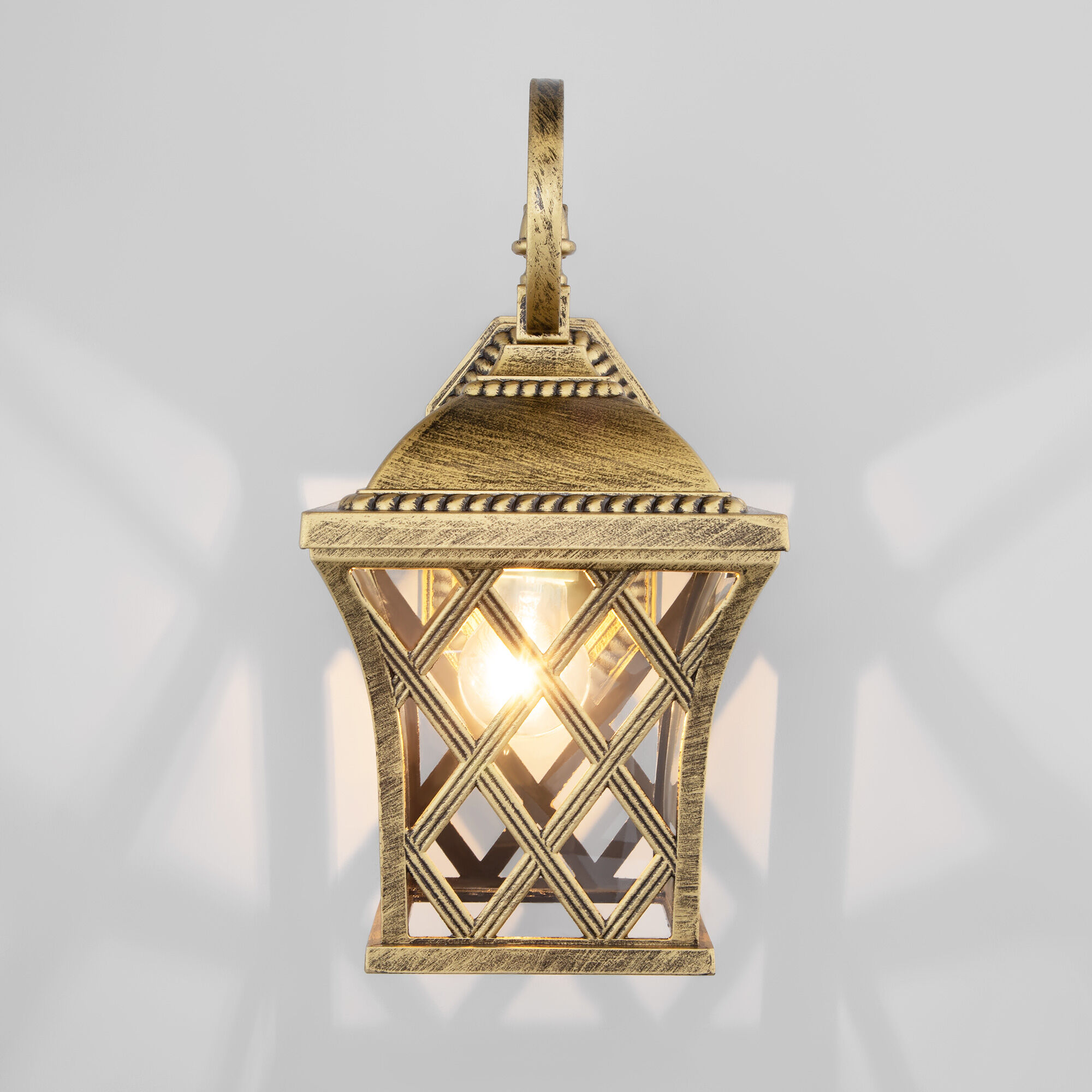 Уличный светильник Elektrostandard Cassiopeya D черное золото