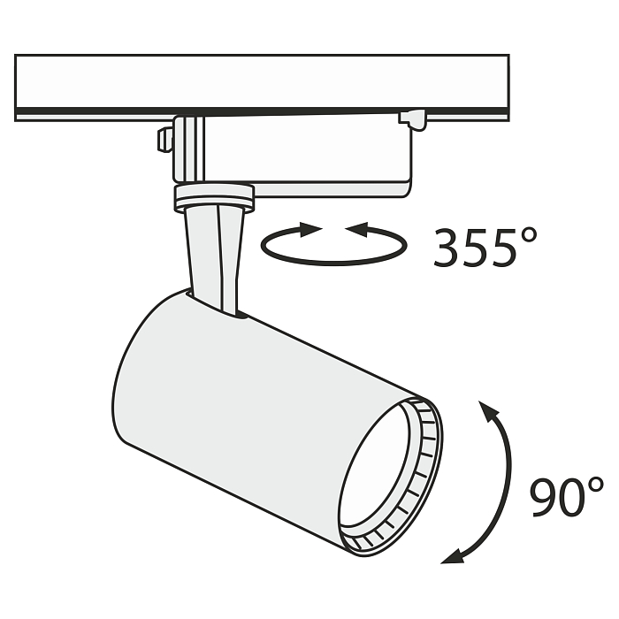 Трековая система Technical TR003-1-6W3K-B