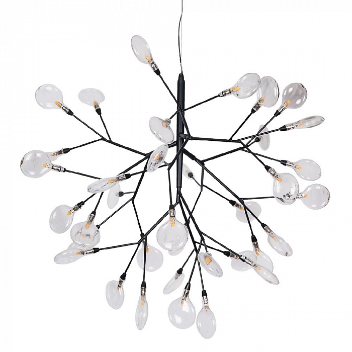 Светильник Crystal Lux EVITA SP36 BLACK/TRANSPARENT