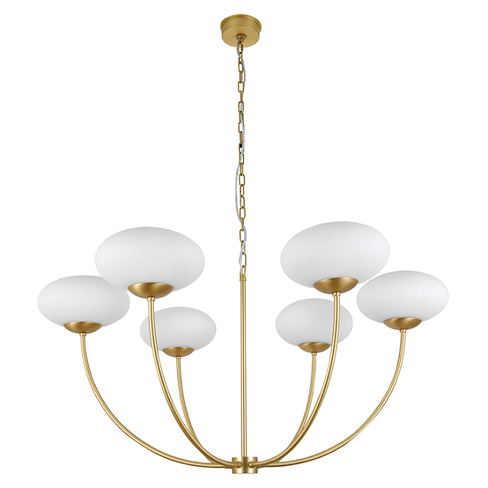 Люстра Newport 3916/C brass
