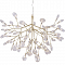 Светильник Crystal Lux EVITA SP63 GOLD/TRANSPARENT
