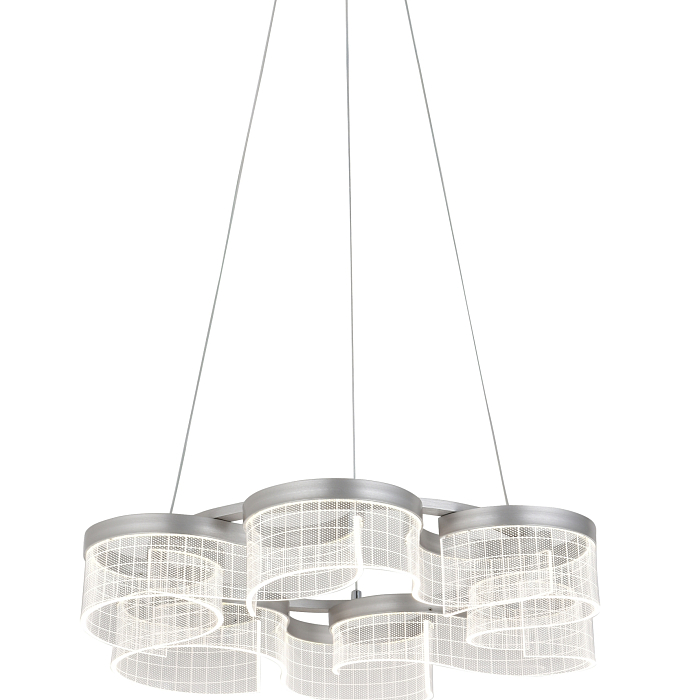 Люстра NewRgy 3450/6 BRUSHED GREY