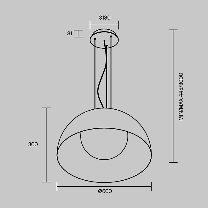 Maytoni MOD472PL-L33B3K