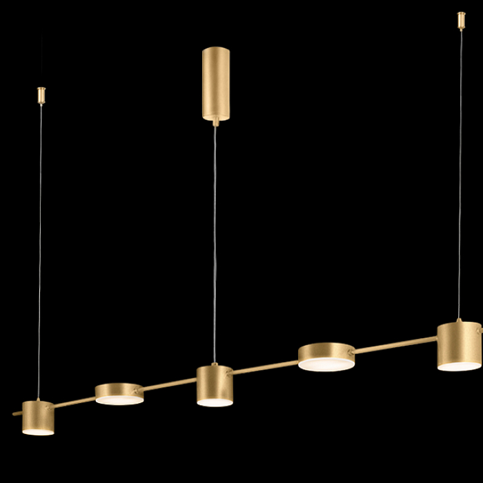 Светильник Crystal Lux TRISTAN SP5 L1200 GOLD