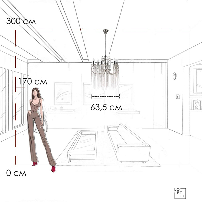 Люстра LOFT IT 10405/6