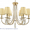 Люстра Crystal Lux VICTORIA SP6 GOLD/AMBER