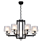 Люстра Newport 4408+1/C black+gold