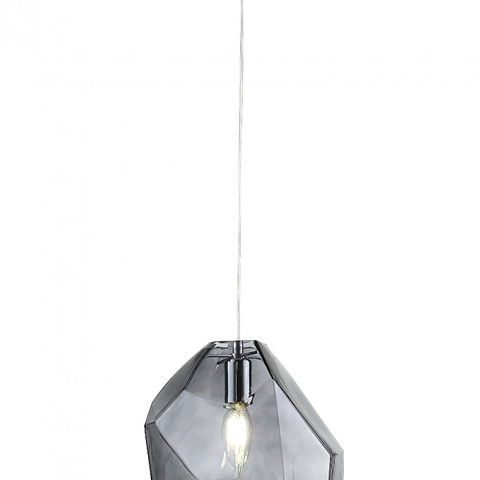 Светильник Crystal Lux NUESTRO SP1 CHROME/SMOKE