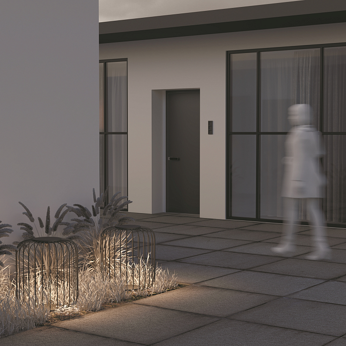 Уличный светильник Outdoor O478FL-L18GF3K