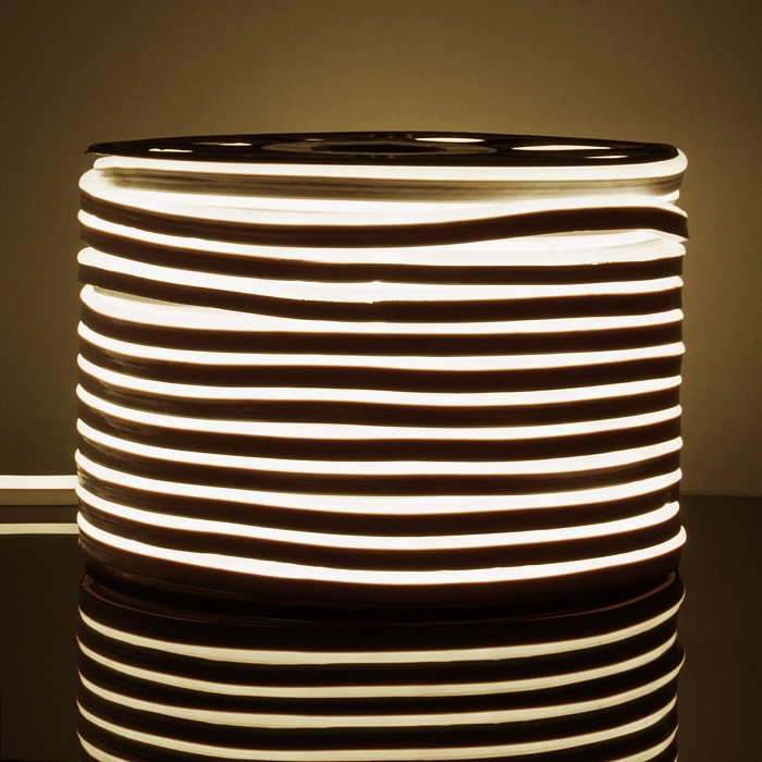 Уличный светильник Elektrostandard Гибкий неон 220V 9,6W 120Led 2835 IP67 односторонний дневной белый, 50 м