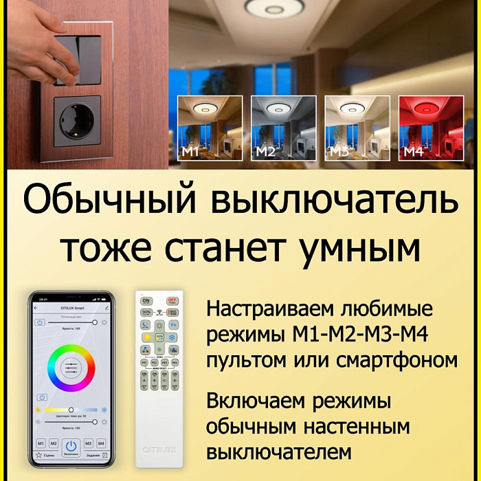 Люстра Citilux CL703A40G