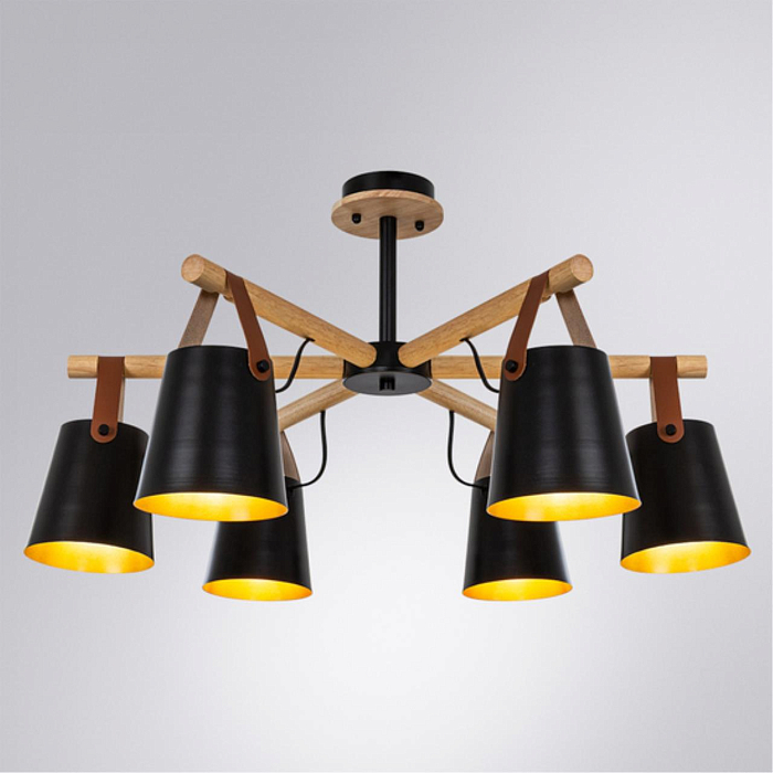 Люстра ARTE LAMP A7032PL-6BK